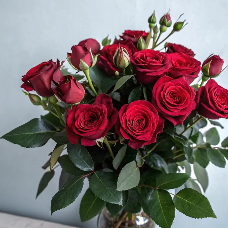 Fresh Red Roses